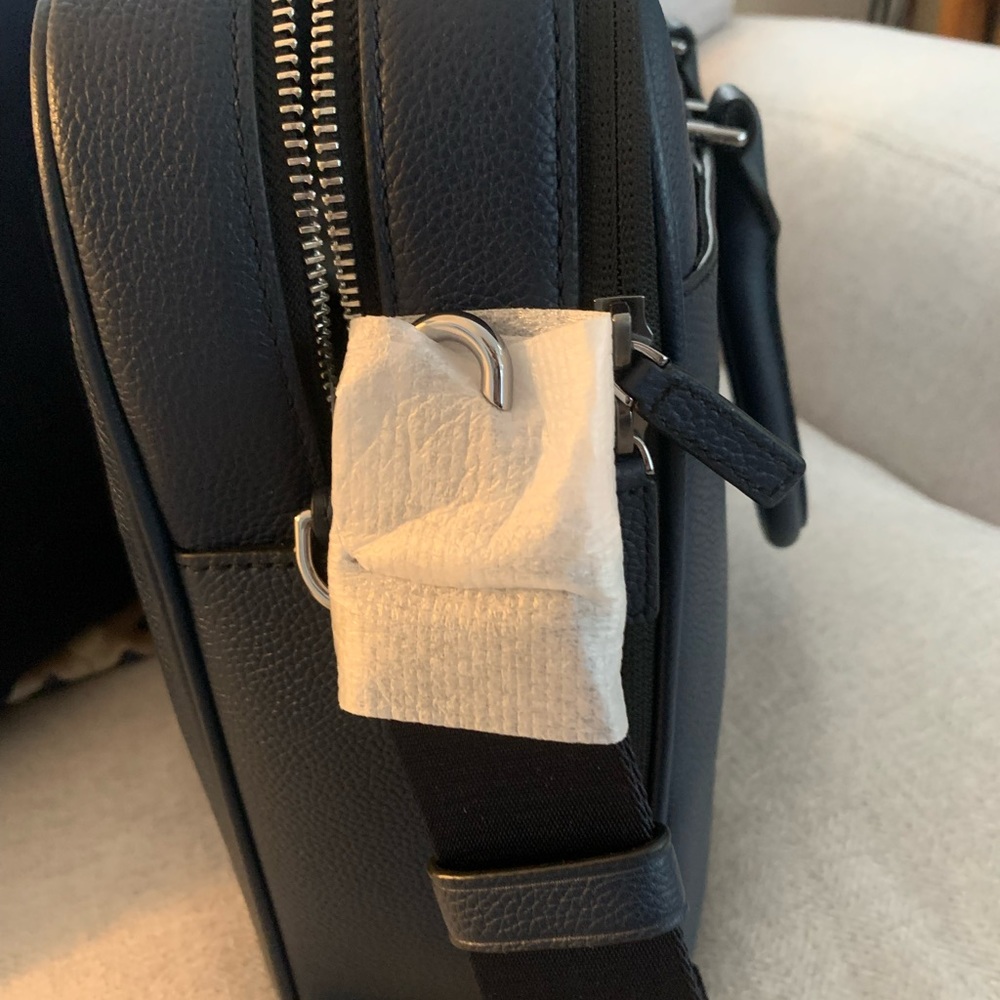Michael Kors Navy Blue Briefcase - Picture 6 of 10